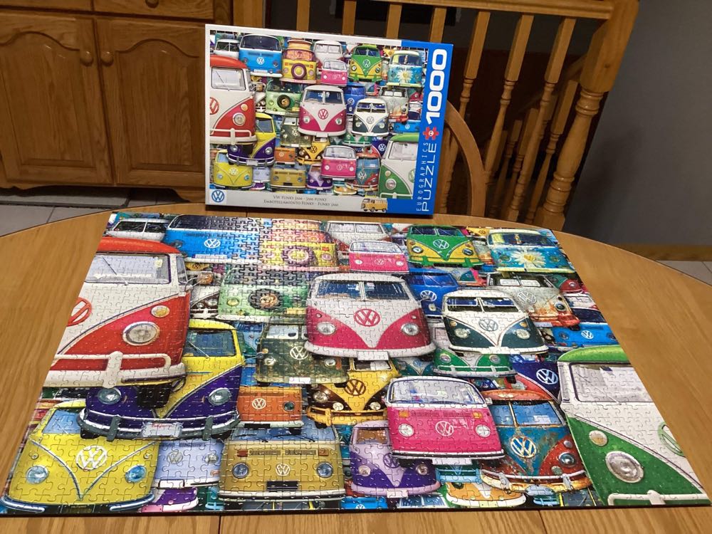 VW Funky Jam - EuroGraphics puzzle collectible [Barcode 628136654234] - Main Image 2