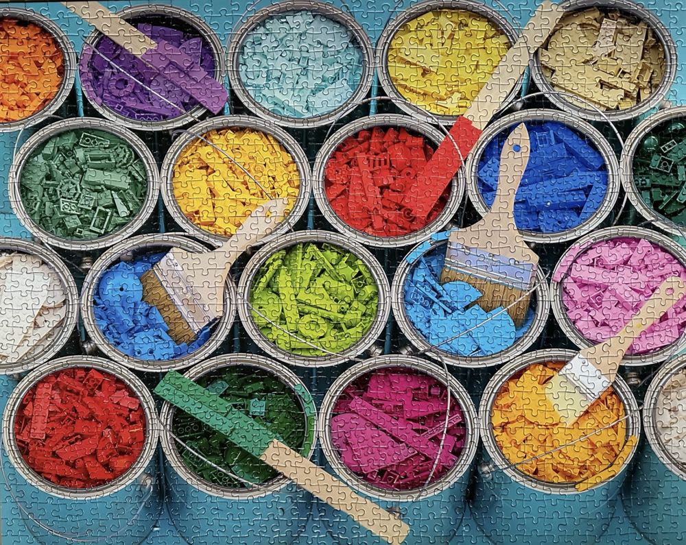 Lego® Paint Party - Lego puzzle collectible [Barcode 765145122436] - Main Image 3