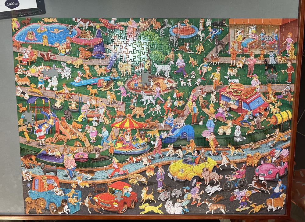 Zz - Dog Party, The - Gone - Huadada puzzle collectible - Main Image 2