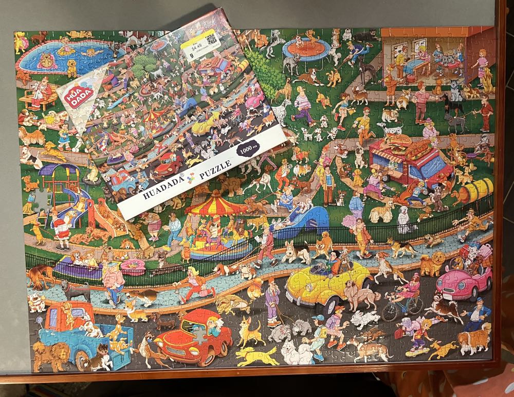 Zz - Dog Party, The - Gone - Huadada puzzle collectible - Main Image 3