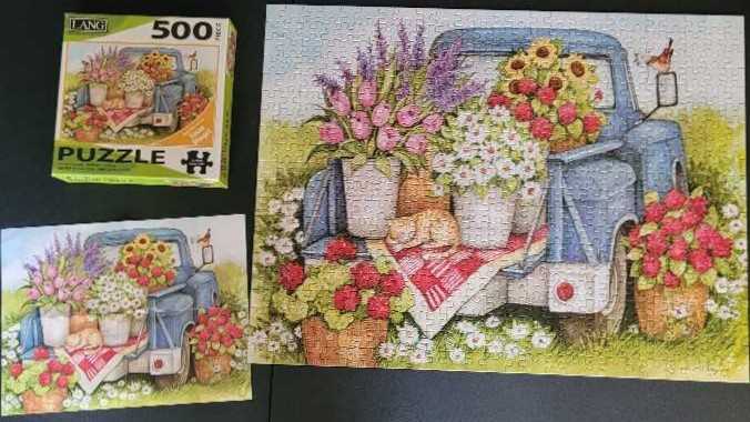 Flower Truck (Jenn) - Lang puzzle collectible [Barcode 739744199670] - Main Image 2