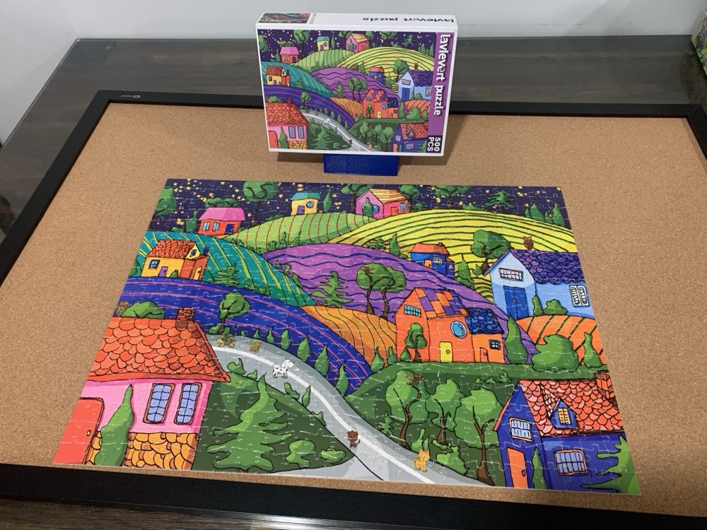 Village Under The Stars- NFT/ Traveling - Lavievert puzzle collectible - Main Image 2