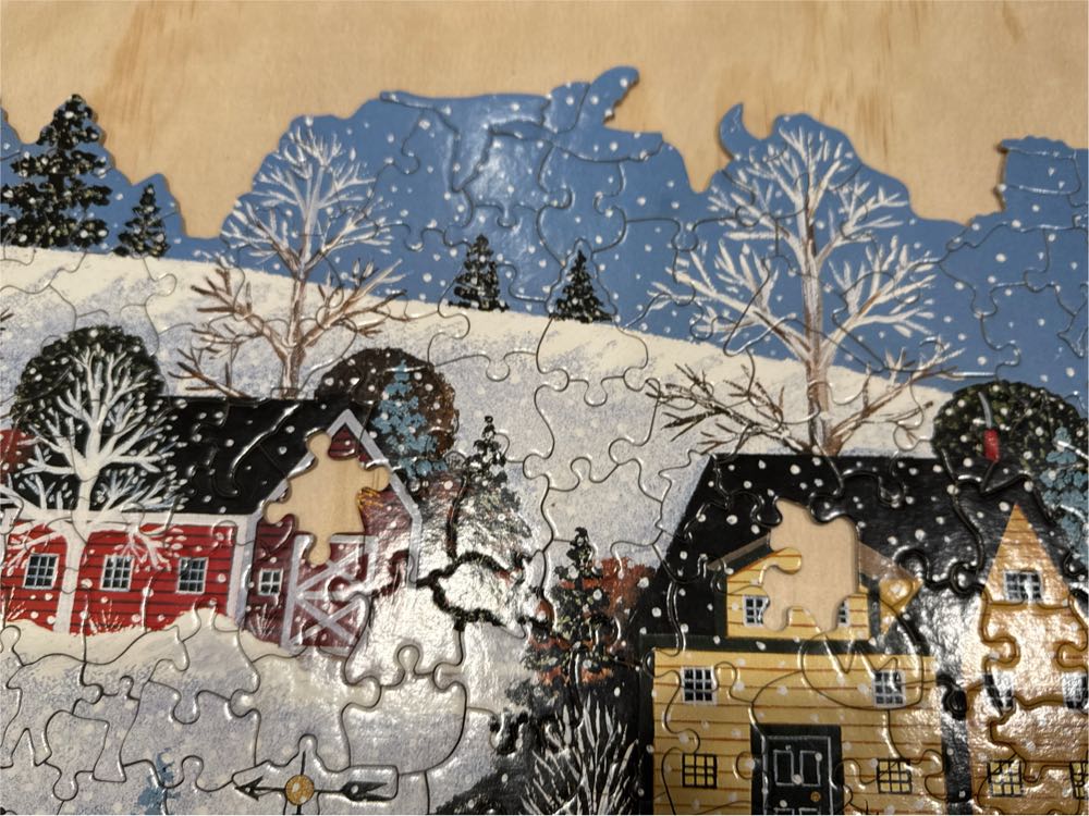 Wet Your Whistle & Warm Your Toes - Jane Wooster Scott puzzle collectible [Barcode 021081010108] - Main Image 3