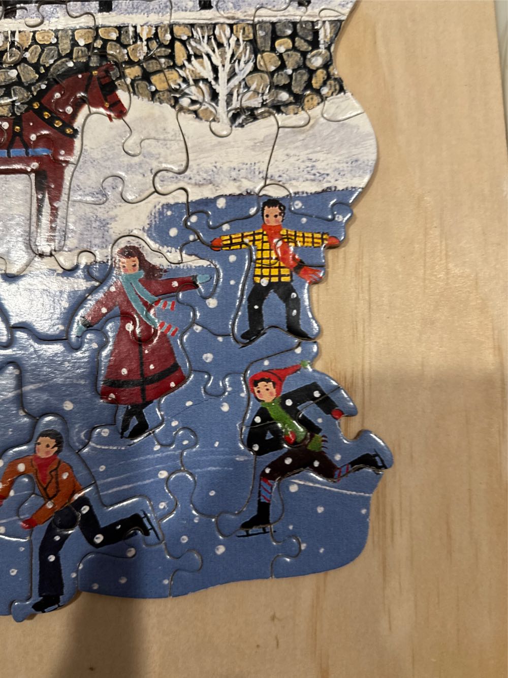 Wet Your Whistle & Warm Your Toes - Jane Wooster Scott puzzle collectible [Barcode 021081010108] - Main Image 4