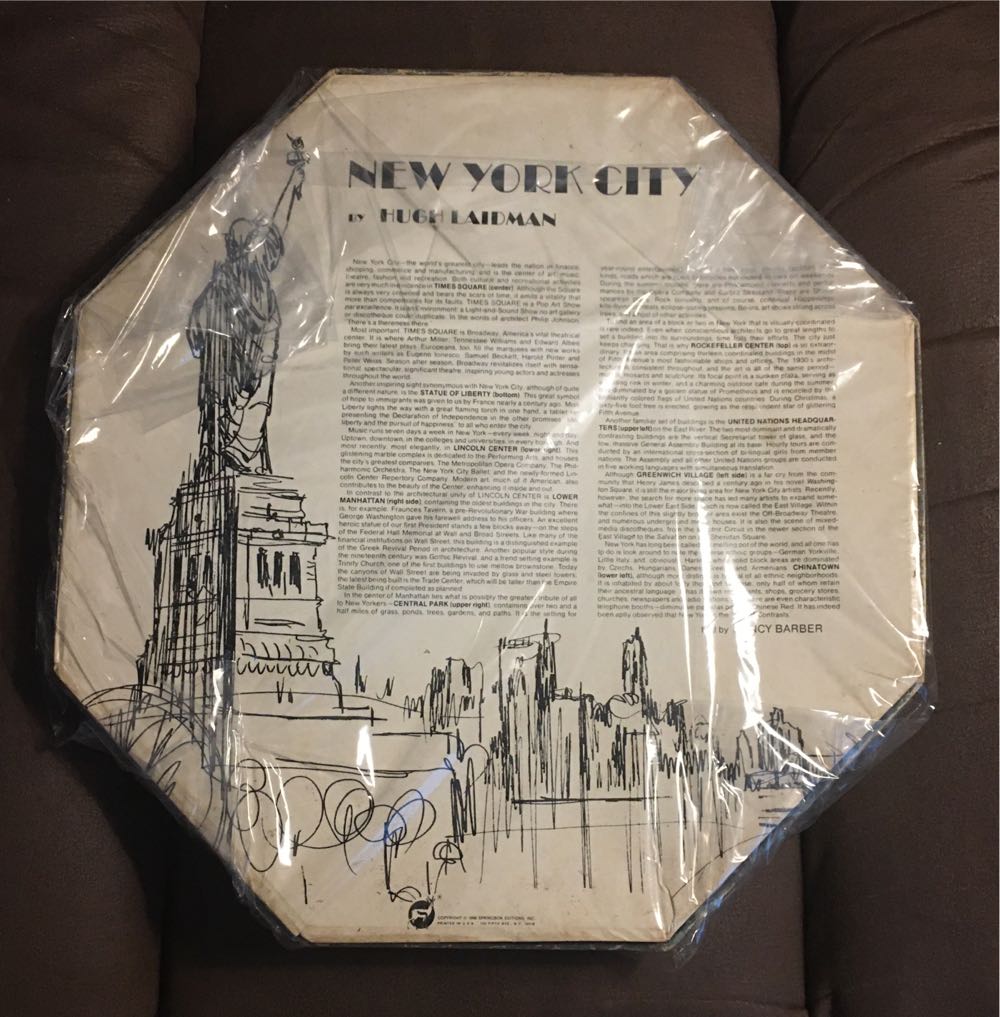 New York City - Octagon - Springbok puzzle collectible - Main Image 2