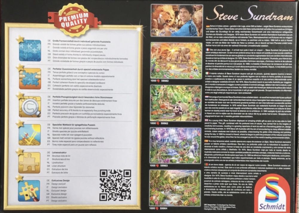 Moonlit Wildlife - Schmidt puzzle collectible [Barcode 4001504599638] - Main Image 2