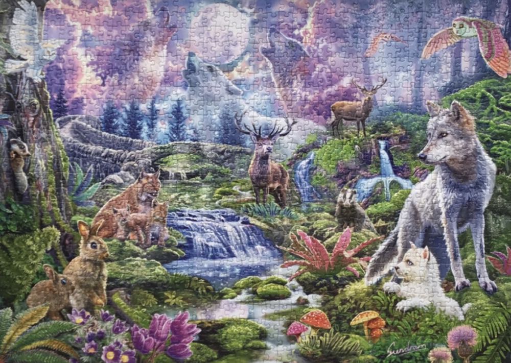 Moonlit Wildlife - Schmidt puzzle collectible [Barcode 4001504599638] - Main Image 4