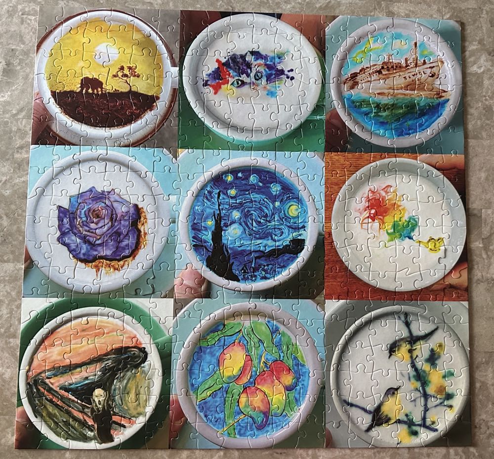 Coffee Cup Art - Buffalo puzzle collectible [Barcode 079346027637] - Main Image 3