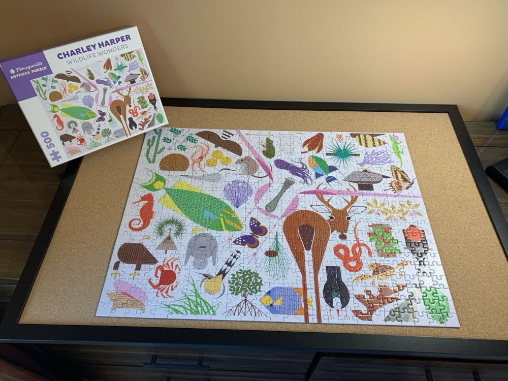 Wildlife Wonders - Pomegranate 🇺🇸 puzzle collectible [Barcode 9781087505770] - Main Image 2