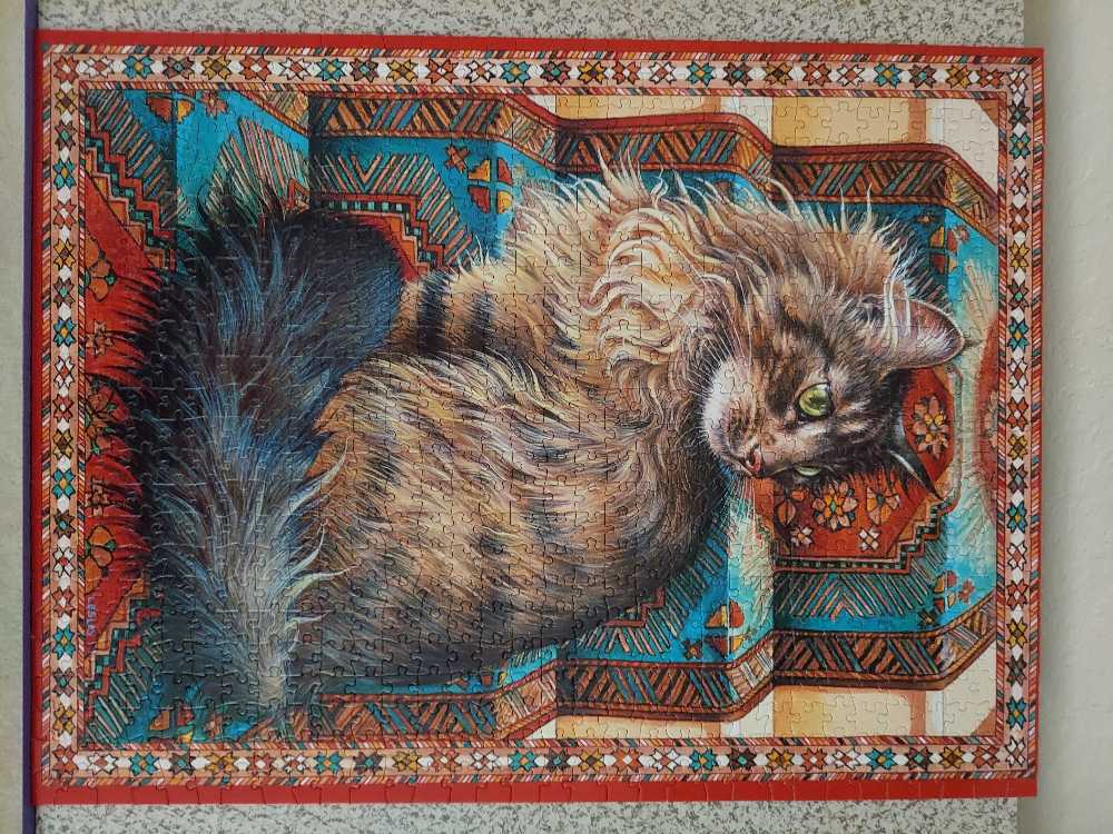 Ruskin On The Stairs 💎 - Buffalo puzzle collectible [Barcode 079346173068] - Main Image 2