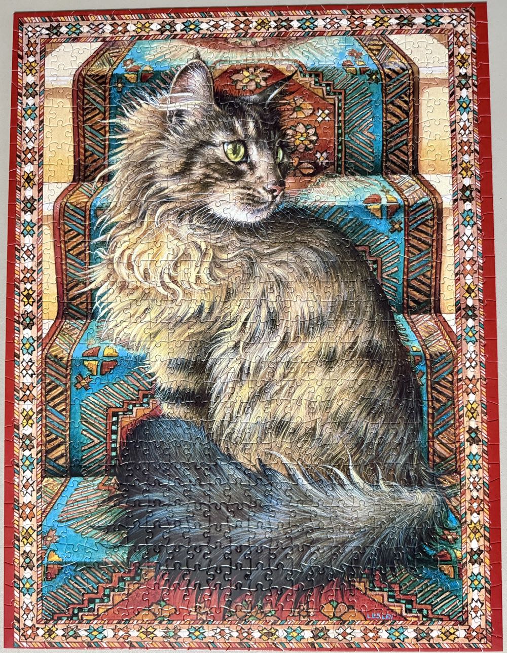 Ruskin On The Stairs 💎 - Buffalo puzzle collectible [Barcode 079346173068] - Main Image 3