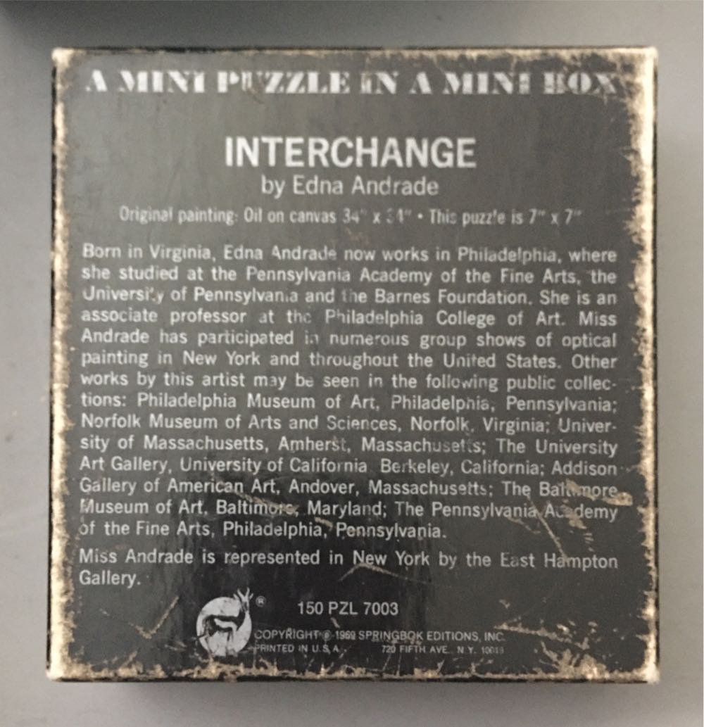 Interchange - Mini - Springbok puzzle collectible - Main Image 2