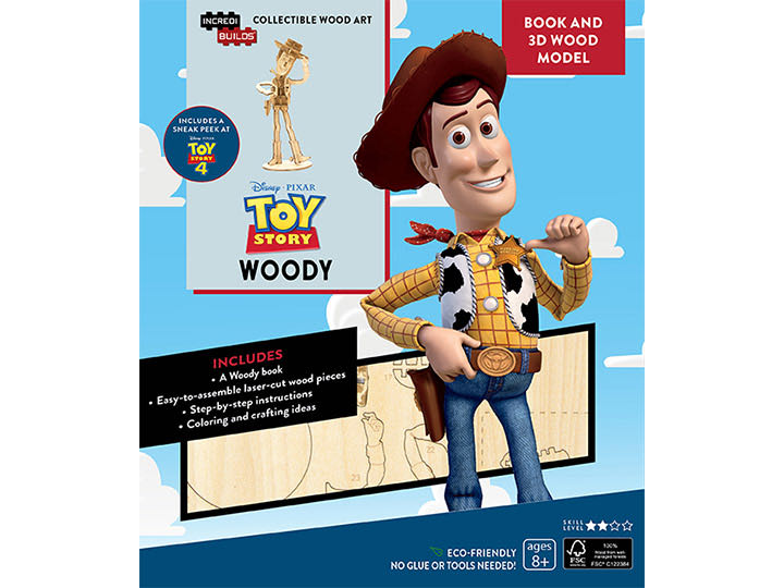 Woody - Incredi-build puzzle collectible [Barcode 9781682984161] - Main Image 2