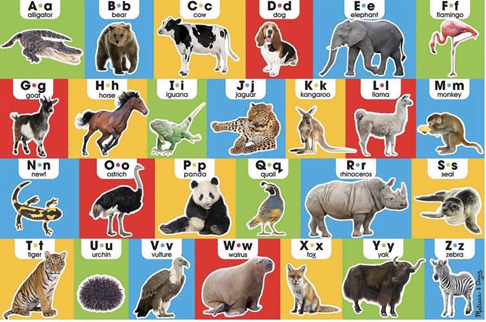 Animal Alphabet - Melissa & Doug puzzle collectible - Main Image 2