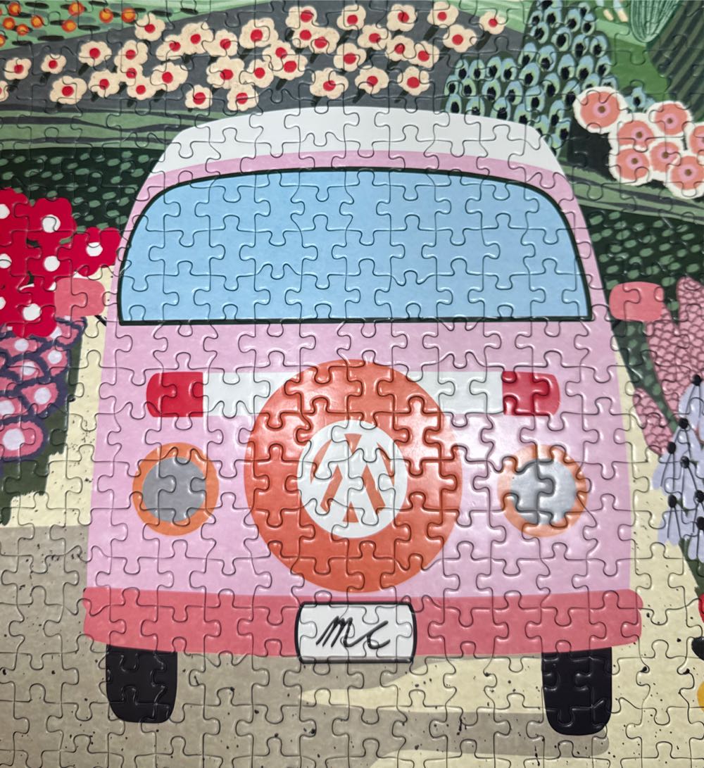Road Trip - Werkshoppe Puzzles puzzle collectible [Barcode 810052900711] - Main Image 2