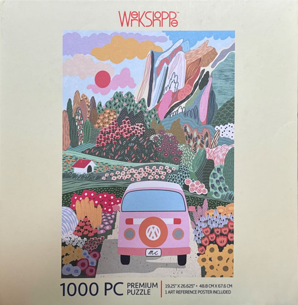 Road Trip - Werkshoppe Puzzles puzzle collectible [Barcode 810052900711] - Main Image 3