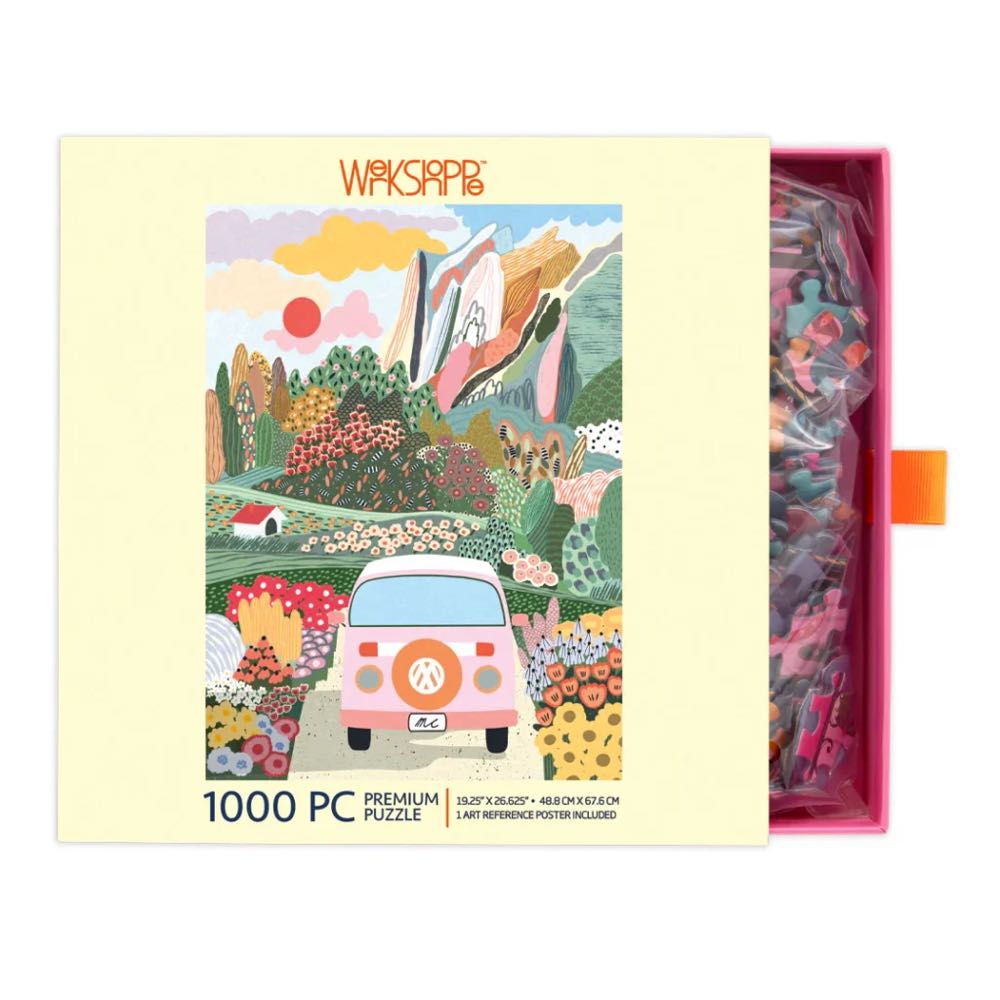 Road Trip - Werkshoppe Puzzles puzzle collectible [Barcode 810052900711] - Main Image 5