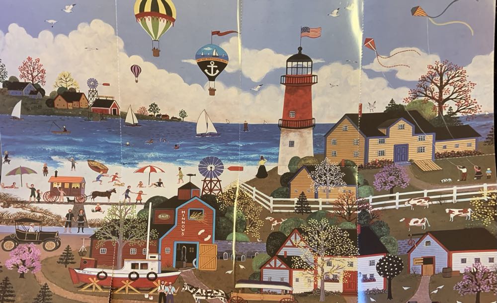 A Jigsaw Puzzle Seaside - Unbranded puzzle collectible - Main Image 2