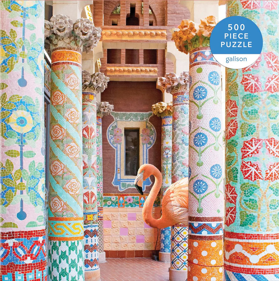 Mosaic Hall - Galison puzzle collectible [Barcode 9780735371385] - Main Image 2