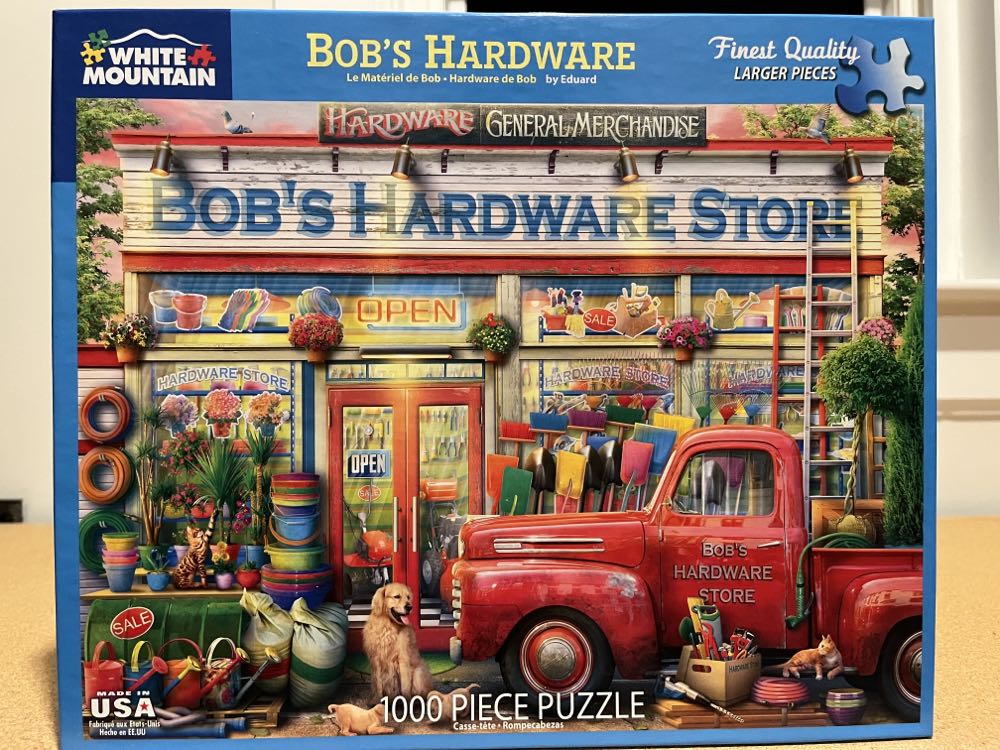 Bob’s Hardware - White Mountain puzzle collectible [Barcode 724819265749] - Main Image 2