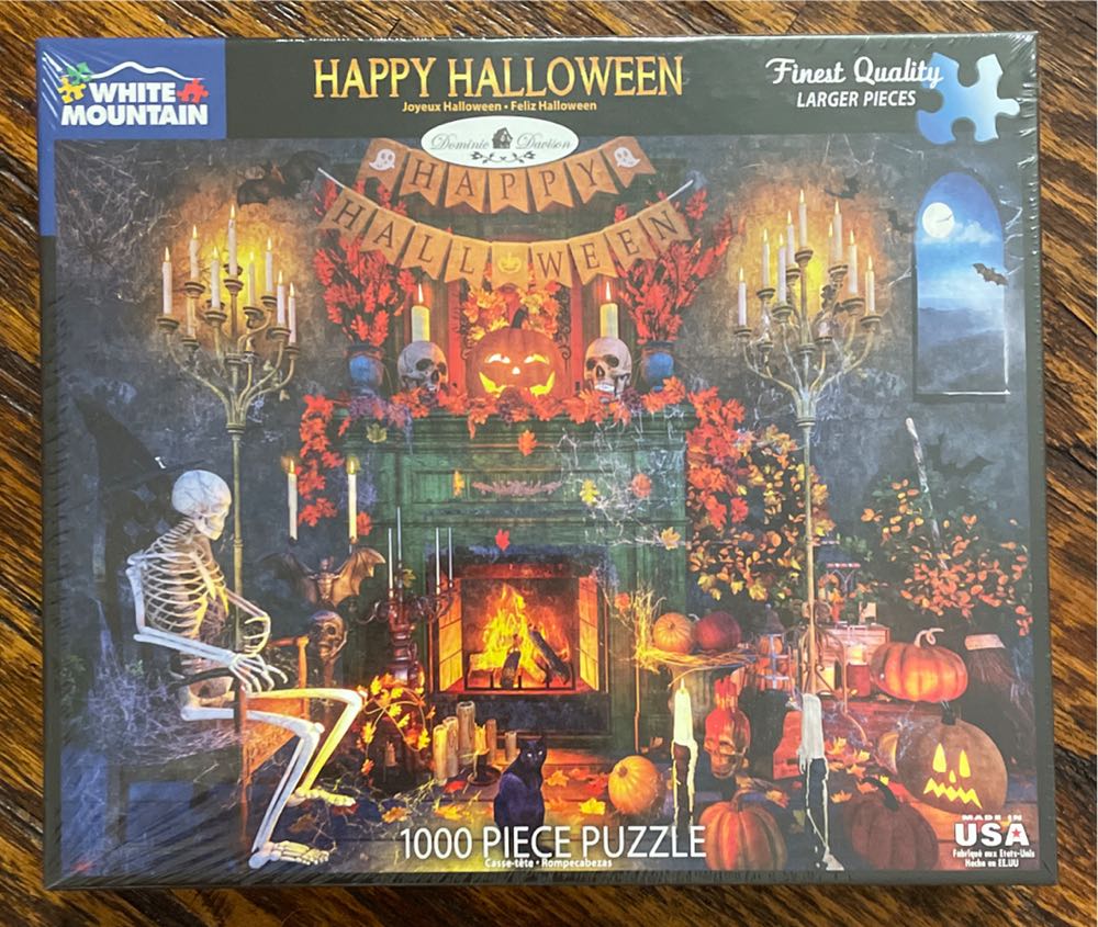 Happy Halloween - White Mountain puzzle collectible [Barcode 724819265367] - Main Image 2