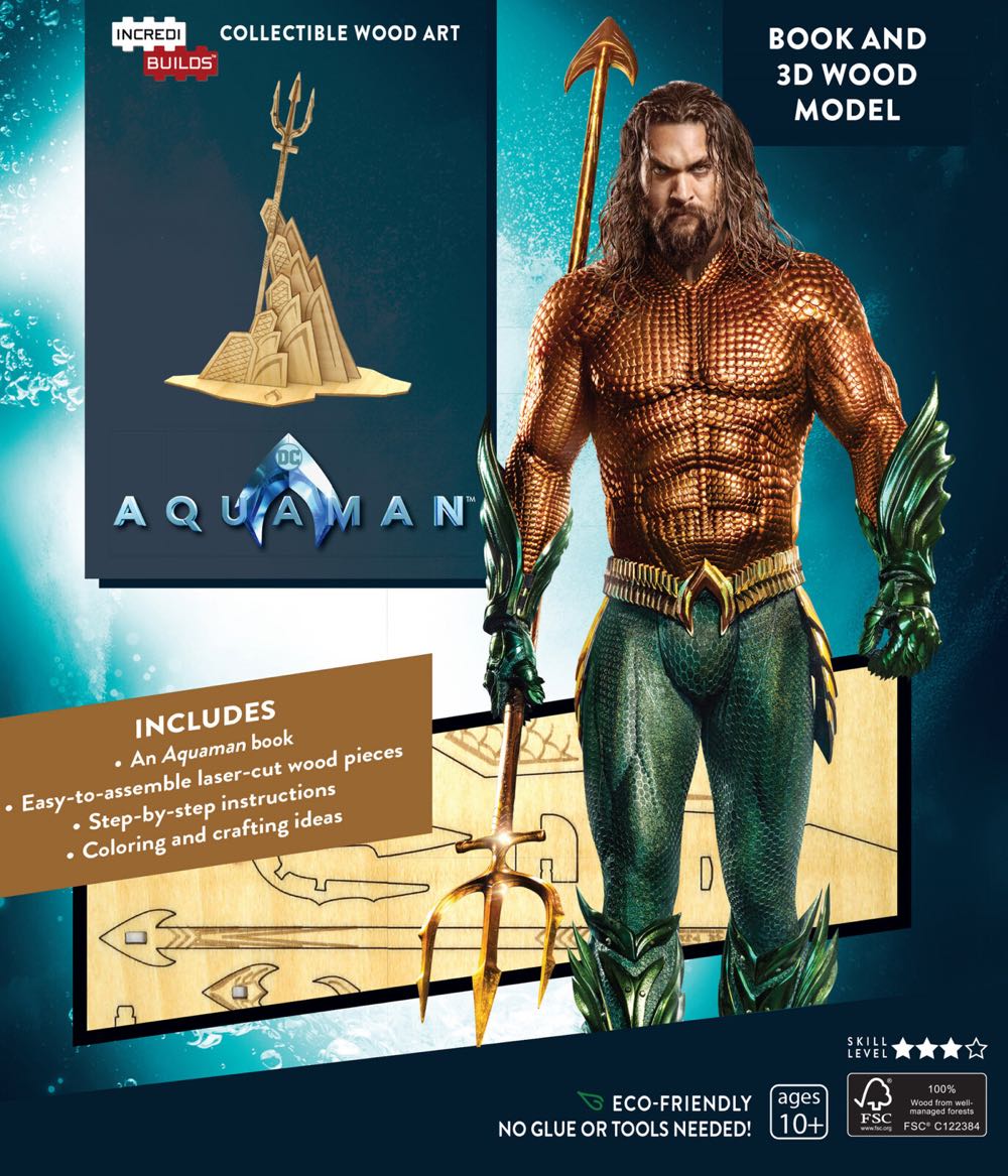 Aquaman - Incredi-build puzzle collectible - Main Image 2