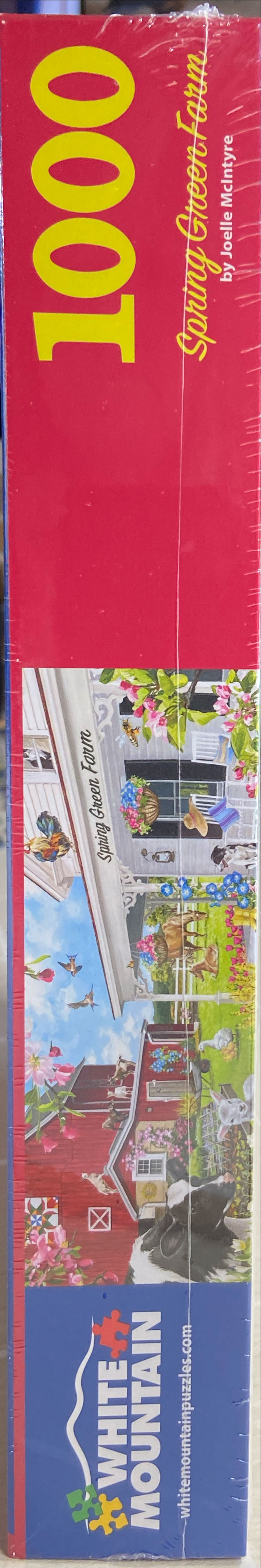Spring Green Farm - White Mountain puzzle collectible [Barcode 724819265732] - Main Image 4