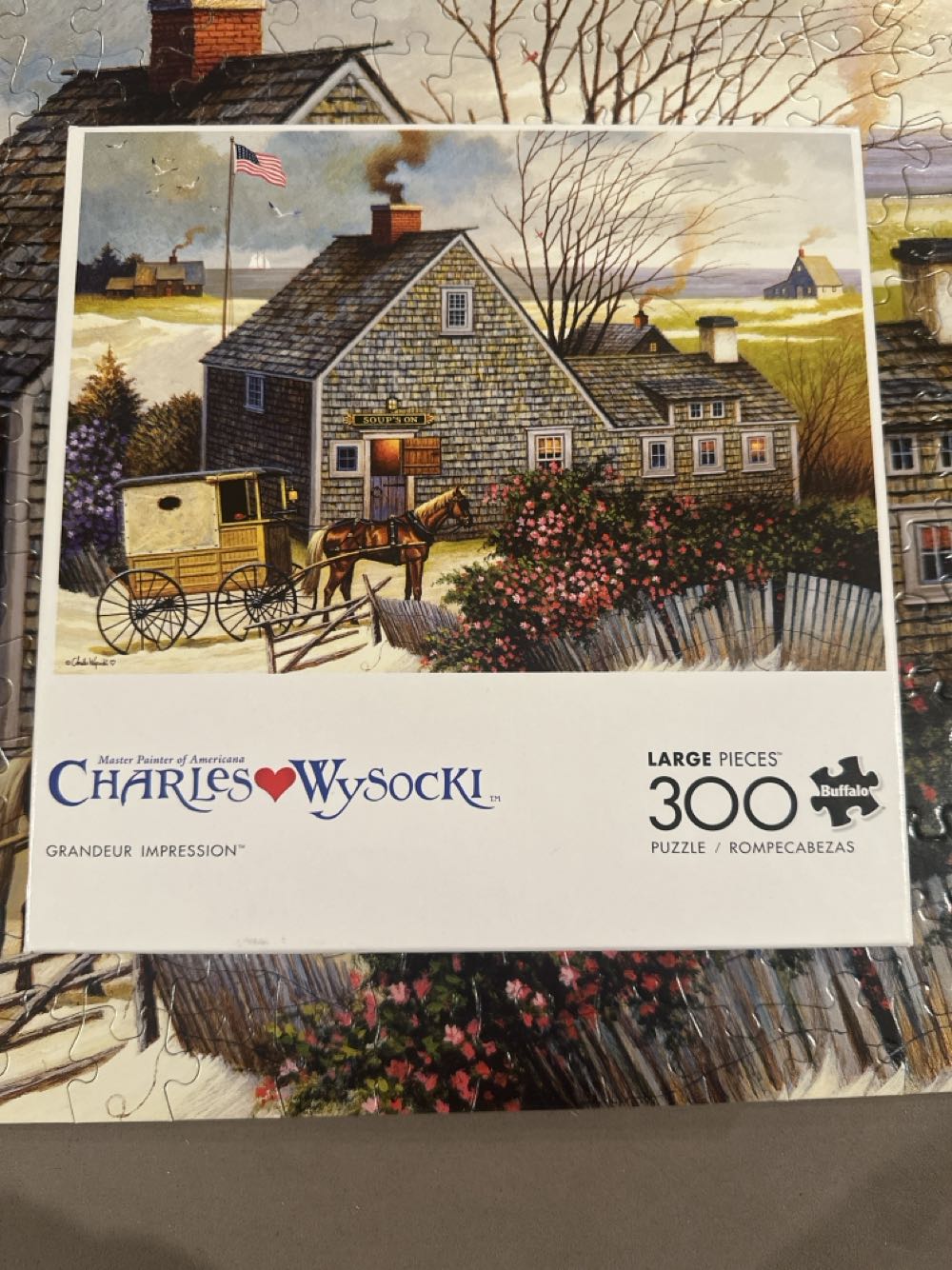 Grandeur Impression - Buffalo puzzle collectible [Barcode 079346226023] - Main Image 3