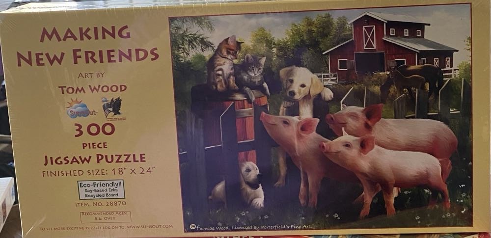 Making New Friends - Suns Out puzzle collectible [Barcode 796780288706] - Main Image 2