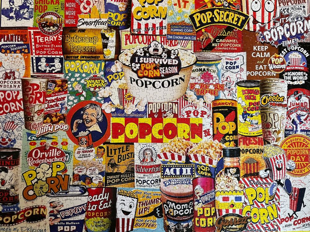 Popcorn - White Mountain puzzle collectible - Main Image 2