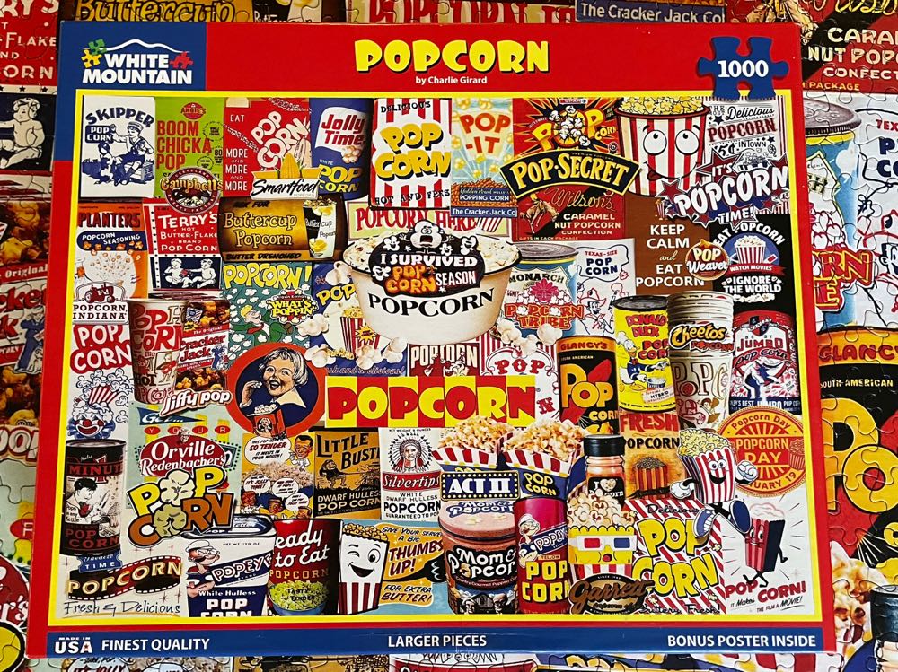 Popcorn - White Mountain puzzle collectible - Main Image 3