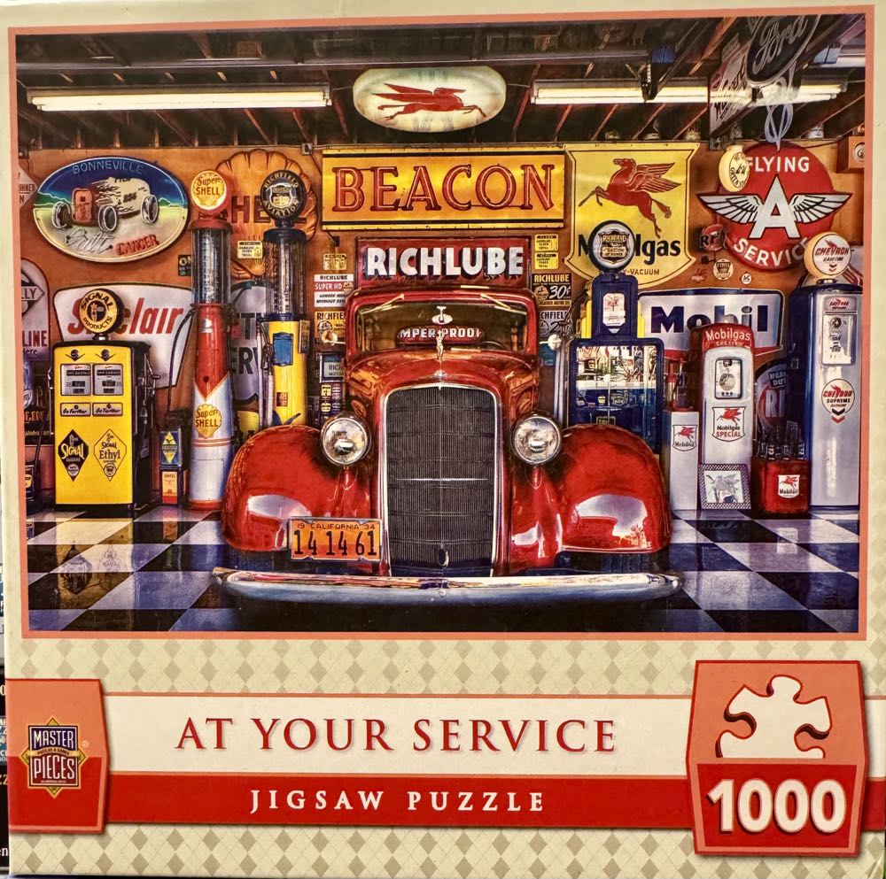 At Your Service (V) 🧩 - MasterPieces puzzle collectible [Barcode 705988610790] - Main Image 2