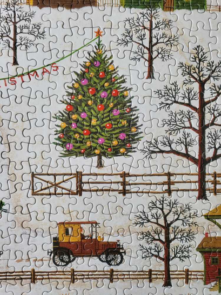 Her Captain’s Wistful Letter  - Milton Bradley puzzle collectible [Barcode 3037734046797] - Main Image 3