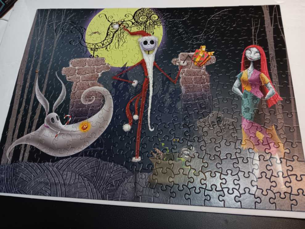 The Nightmare Before Christmas: Santa Jack -  Ceaco puzzle collectible [Barcode 021081222419] - Main Image 2