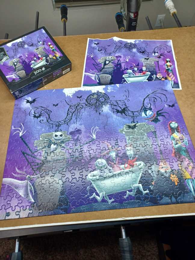 TNBC Graveyard🆕🚪 - Ceaco New puzzle collectible [Barcode 021081221306] - Main Image 2