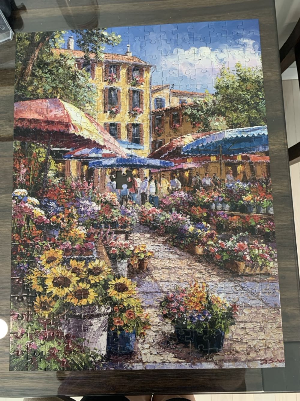 Provence Market - Milton Bradley (MB) 🇺🇸 puzzle collectible [Barcode 778988653364] - Main Image 2