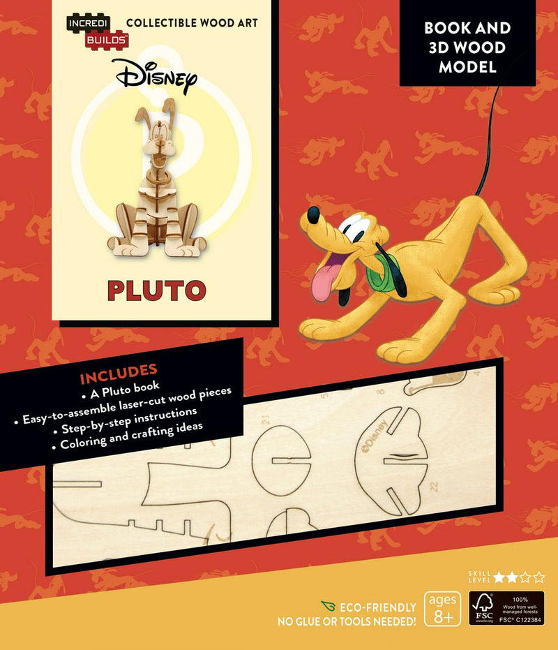 Pluto - Incredi-build puzzle collectible - Main Image 2