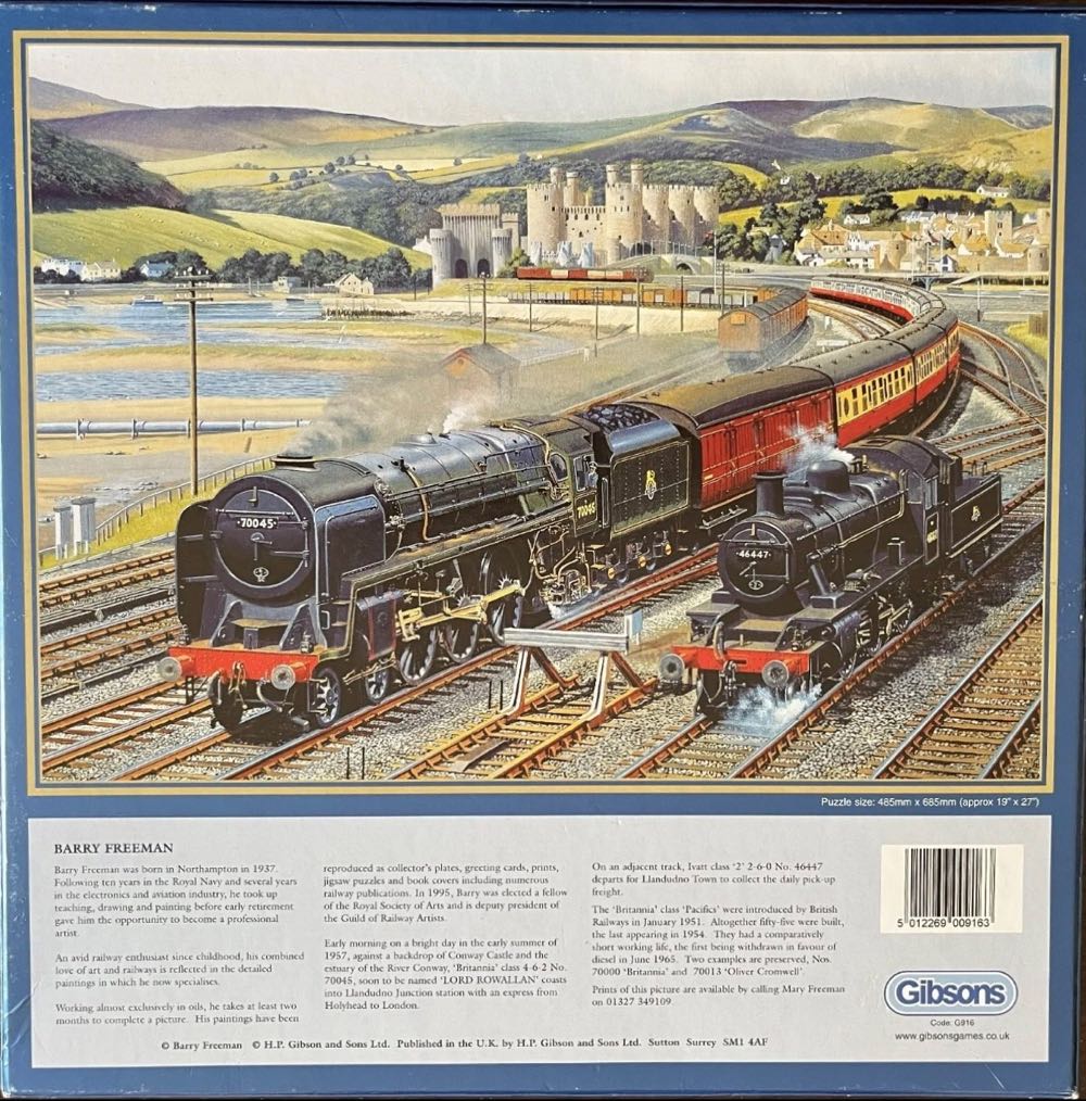Gateway To Snowdonia - Gibsons puzzle collectible [Barcode 5012269009163] - Main Image 4