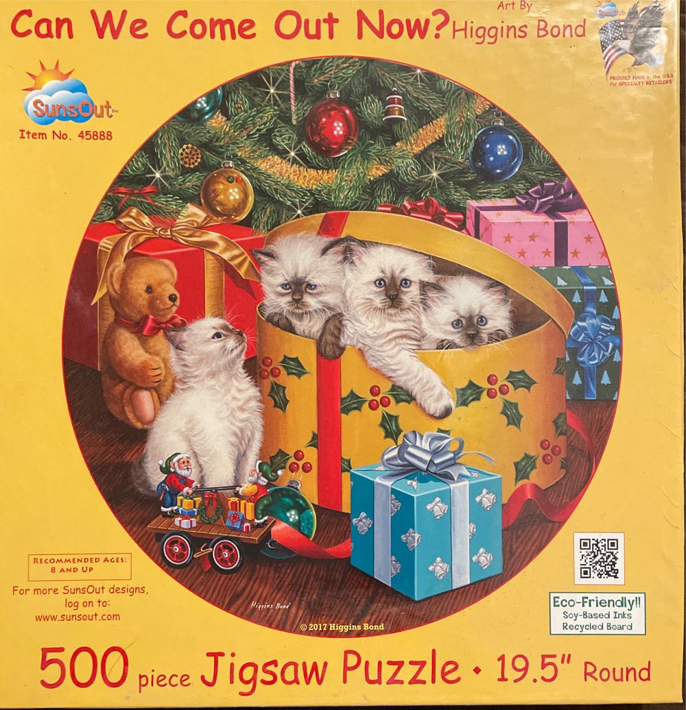 Can We Come Out Now - SunsOut 🇺🇸 puzzle collectible [Barcode 796780458888] - Main Image 2