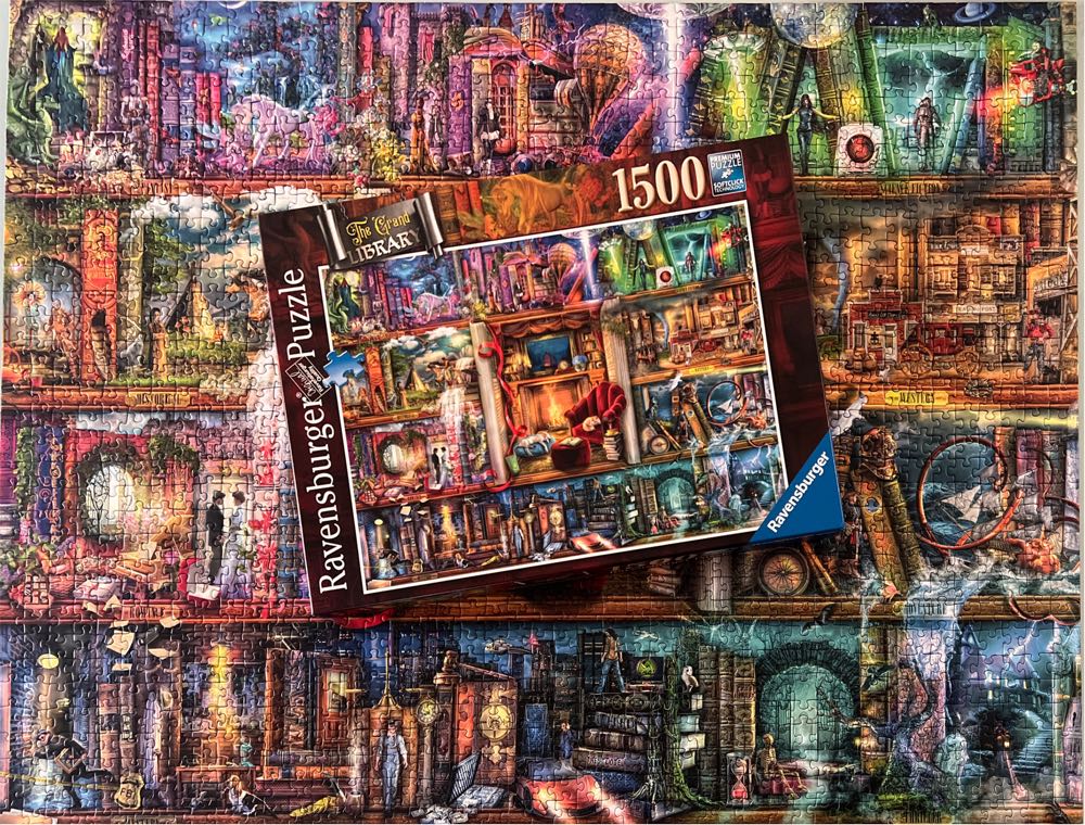 The Grand Library - Ravensburger puzzle collectible - Main Image 4