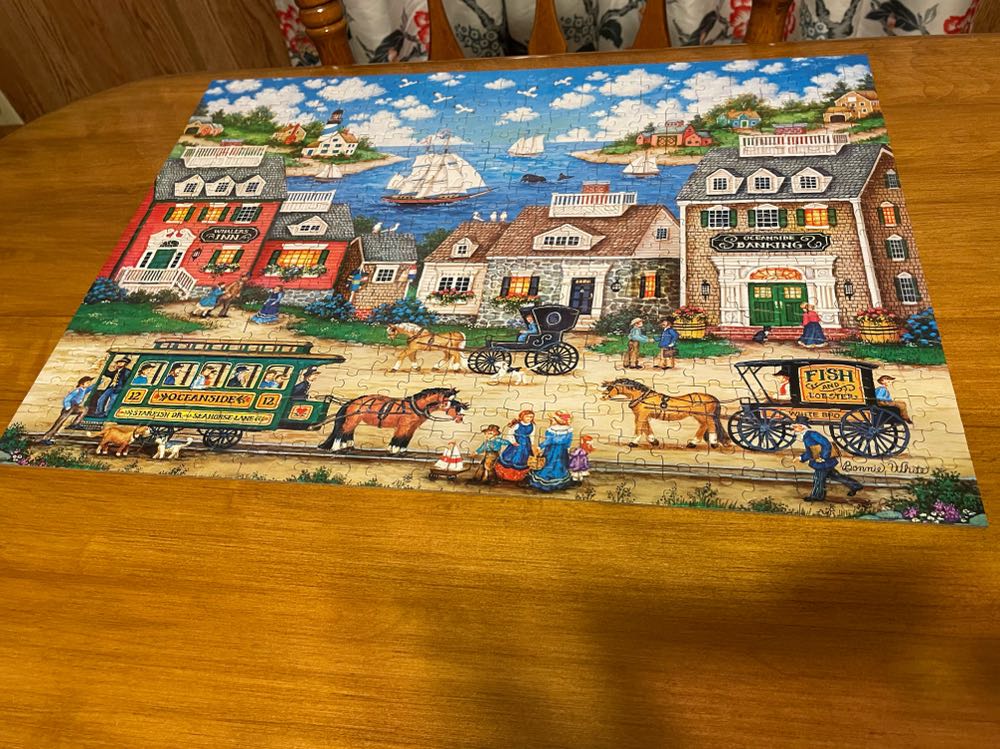 Oceanside Trolly - Master Pieces 🇺🇸 puzzle collectible [Barcode 705988505485] - Main Image 3