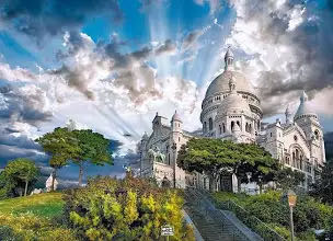 Clementoni Montmartre Paris Piece Jigsaw Puzzle For Adults - Clementoni puzzle collectible [Barcode 8005125393831] - Main Image 2