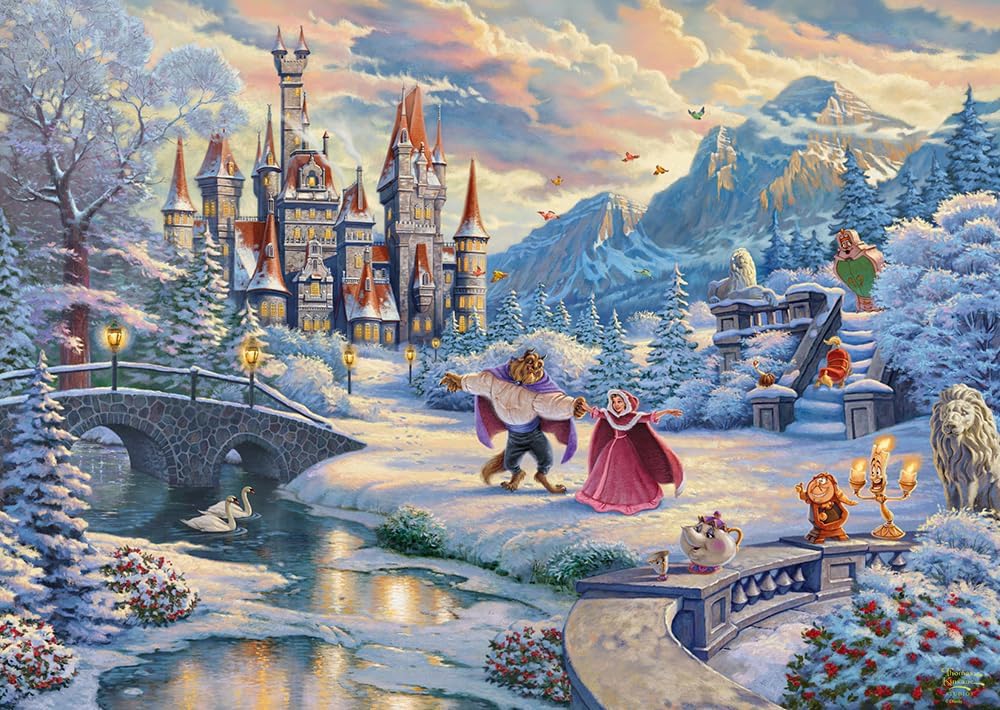 Beauty & The Beast Winter Enchantment - Schmidt puzzle collectible [Barcode 4001504883522] - Main Image 2