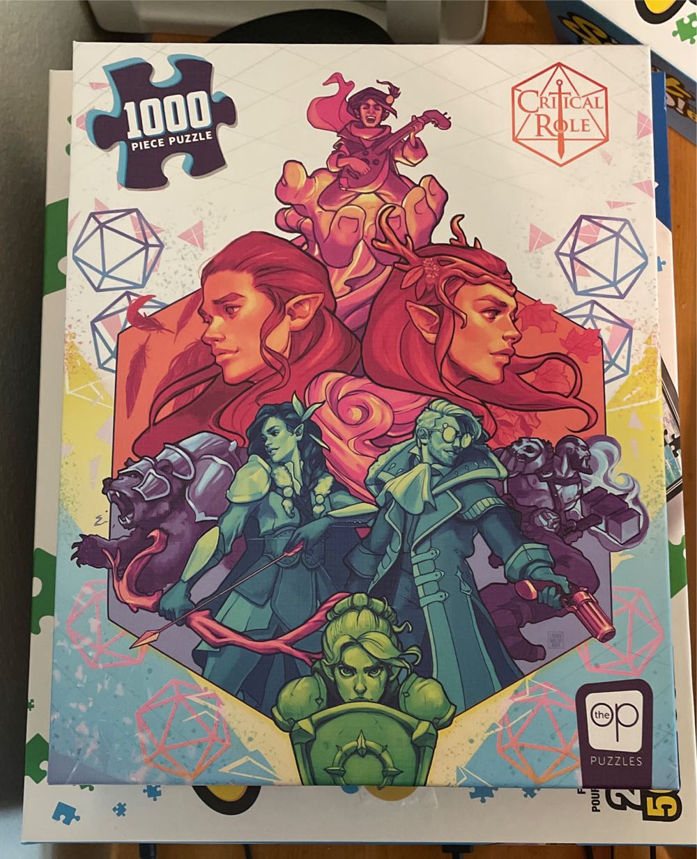 A Visit From Santa - Big Christmas Tree Shaped Puzzle 