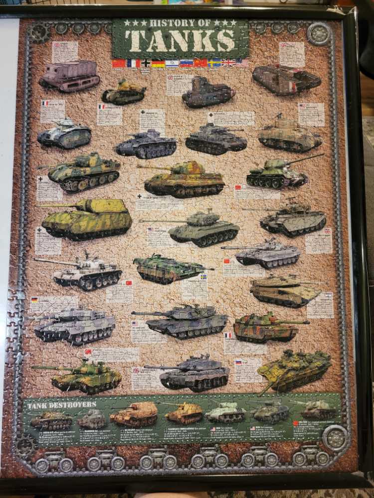 Eurographics History Of Tanks Puzzle Piece Multi-colored 6000-0381 - EuroGraphics puzzle collectible [Barcode 628136603812] - Main Image 2