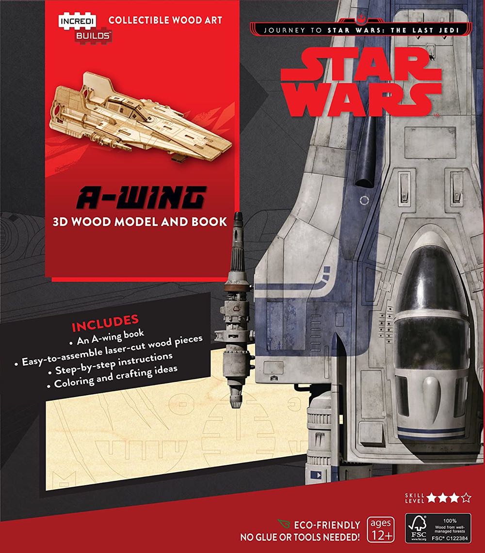 The Last Jedi: A-wing - Incredi-build puzzle collectible - Main Image 2