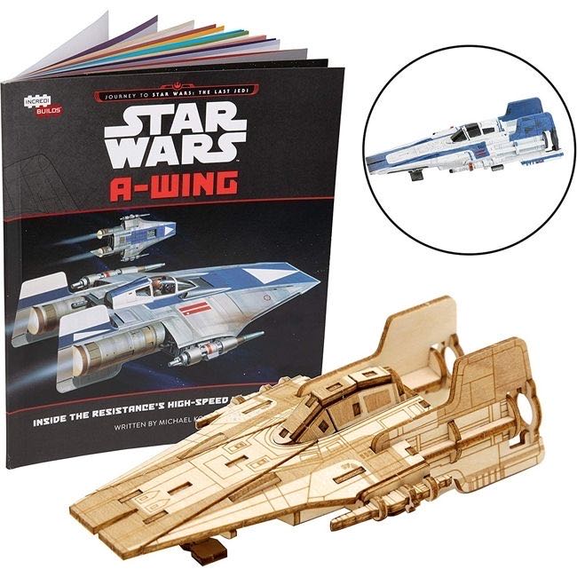 The Last Jedi: A-wing - Incredi-build puzzle collectible - Main Image 3