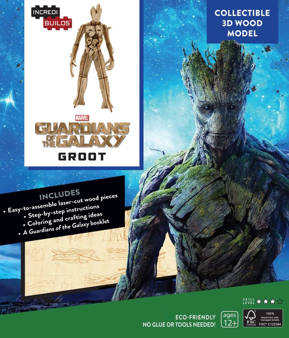 Groot: Guardians of the Galaxy - Incredi-build puzzle collectible - Main Image 2