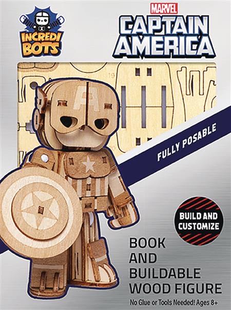 IncrediBots: Captain America - Incredi-build puzzle collectible - Main Image 2