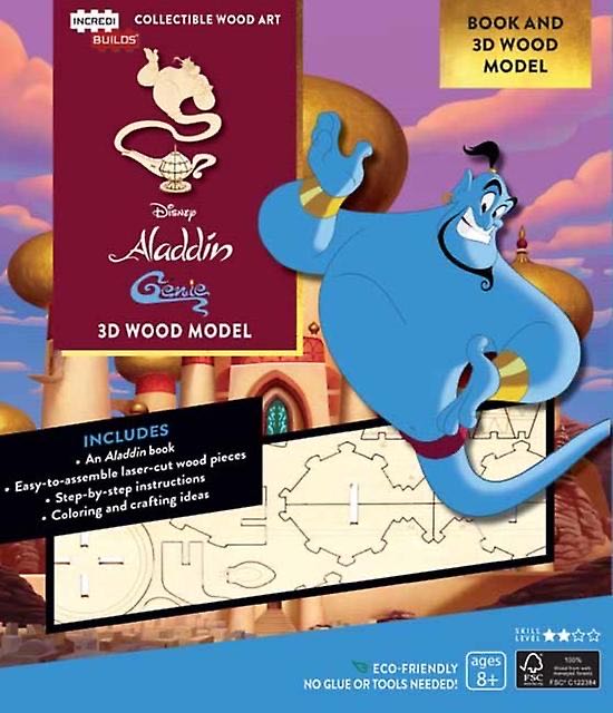 Aladdin: Genie - Incredi-build puzzle collectible - Main Image 2